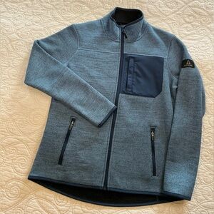 NEW! Ascend Exploration Blue Fleece Lined Jacket Men’s size Med NWOT